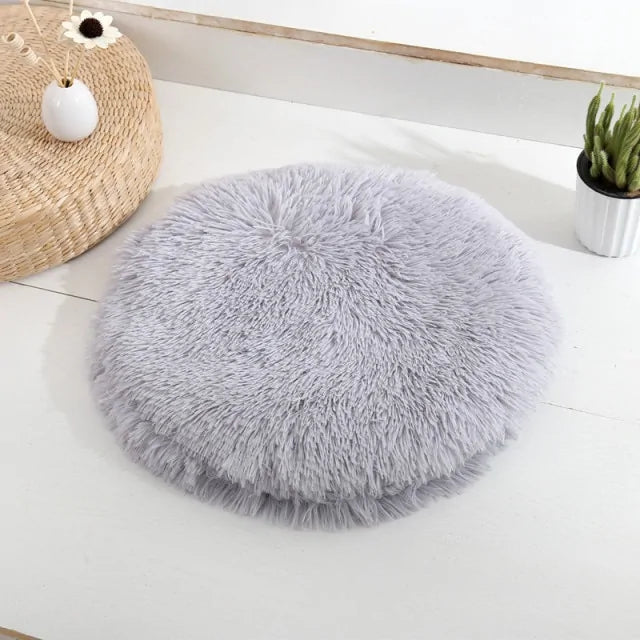 Round bed four a dog